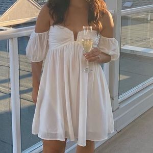 Lulus strapless mini dress
